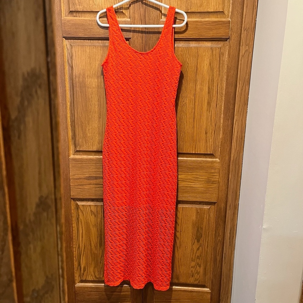 Apt. 9 Crochet Sleeveless Maxi Length Dress - Size Medium